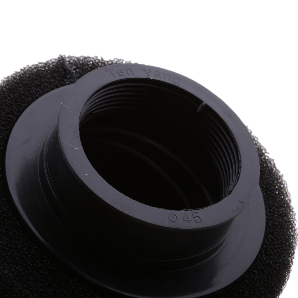 Foam Air Filter for ATV Quad Pit Dirt Bike Motorcycle 90 110 125cc 45mm