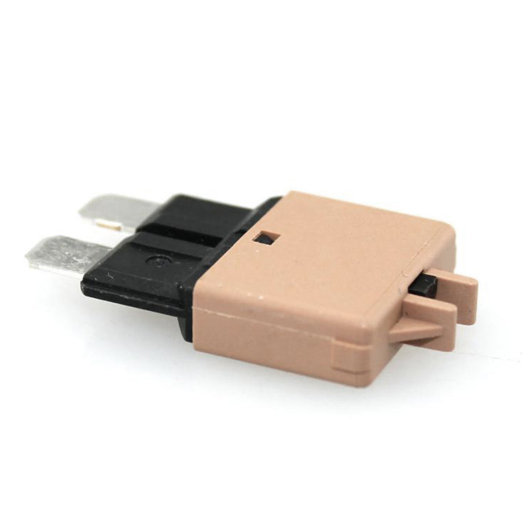 Circuit Breaker Blade Fuse 12V 24V Resettable 5-30A Marine Rally Grey(5A)