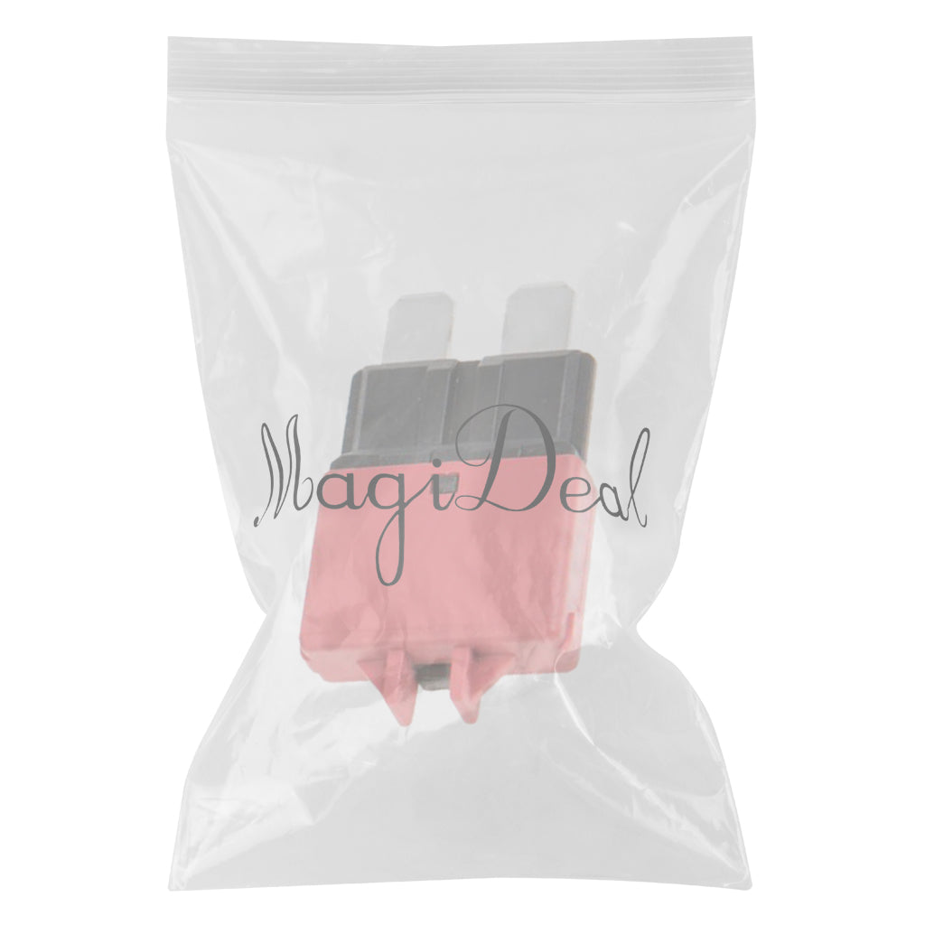 Circuit Breaker Blade Fuse 12V 24V Resettable 5-30A Marine Rally Red(10A)