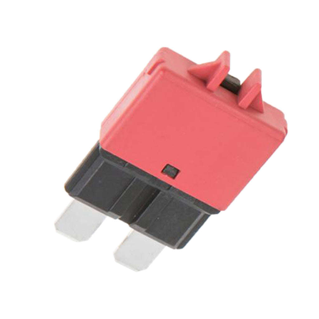 Circuit Breaker Blade Fuse 12V 24V Resettable 5-30A Marine Rally Red(10A)