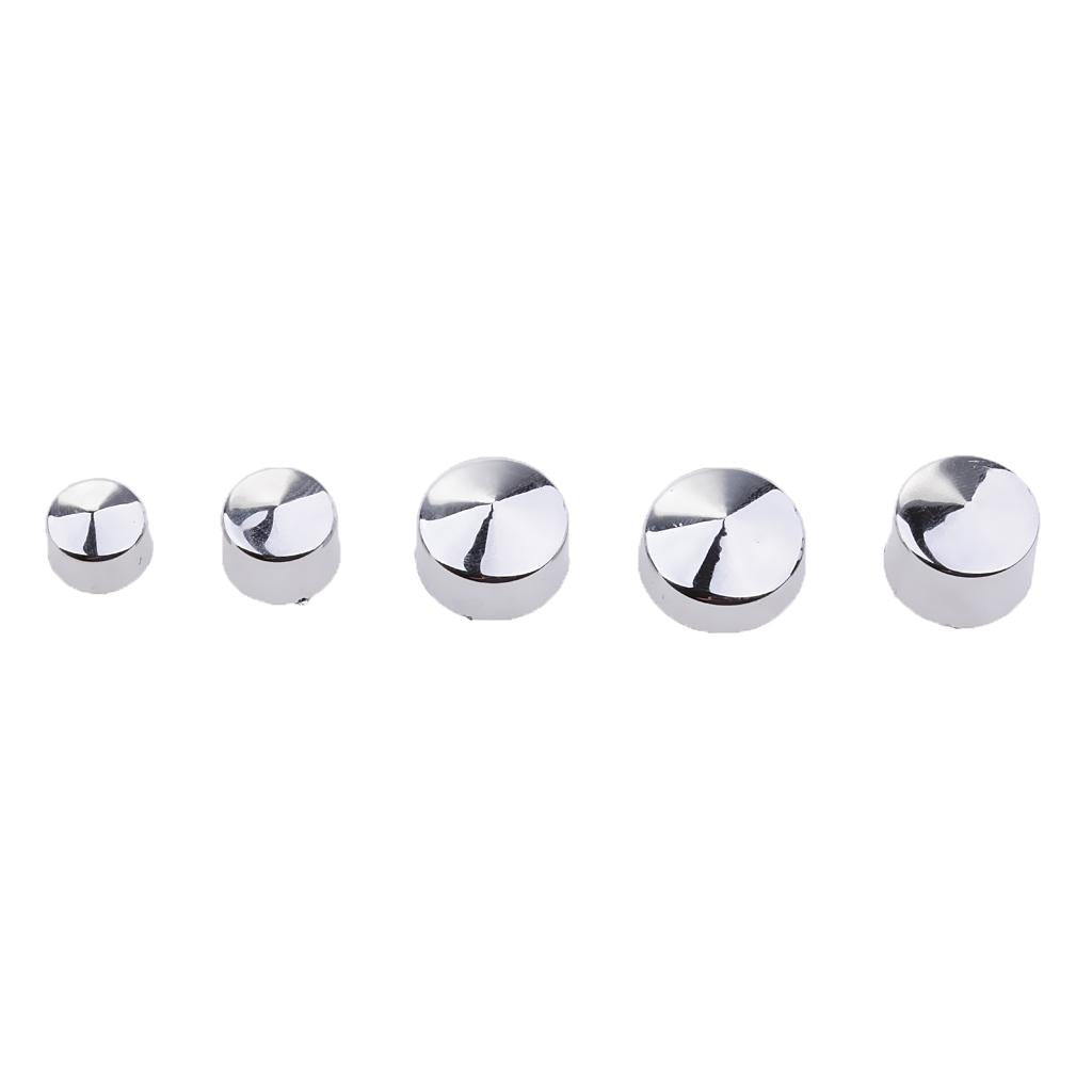 Chrome Bolts Toppers Caps Set for   Softail FL FLS FX FXS 2007-2013