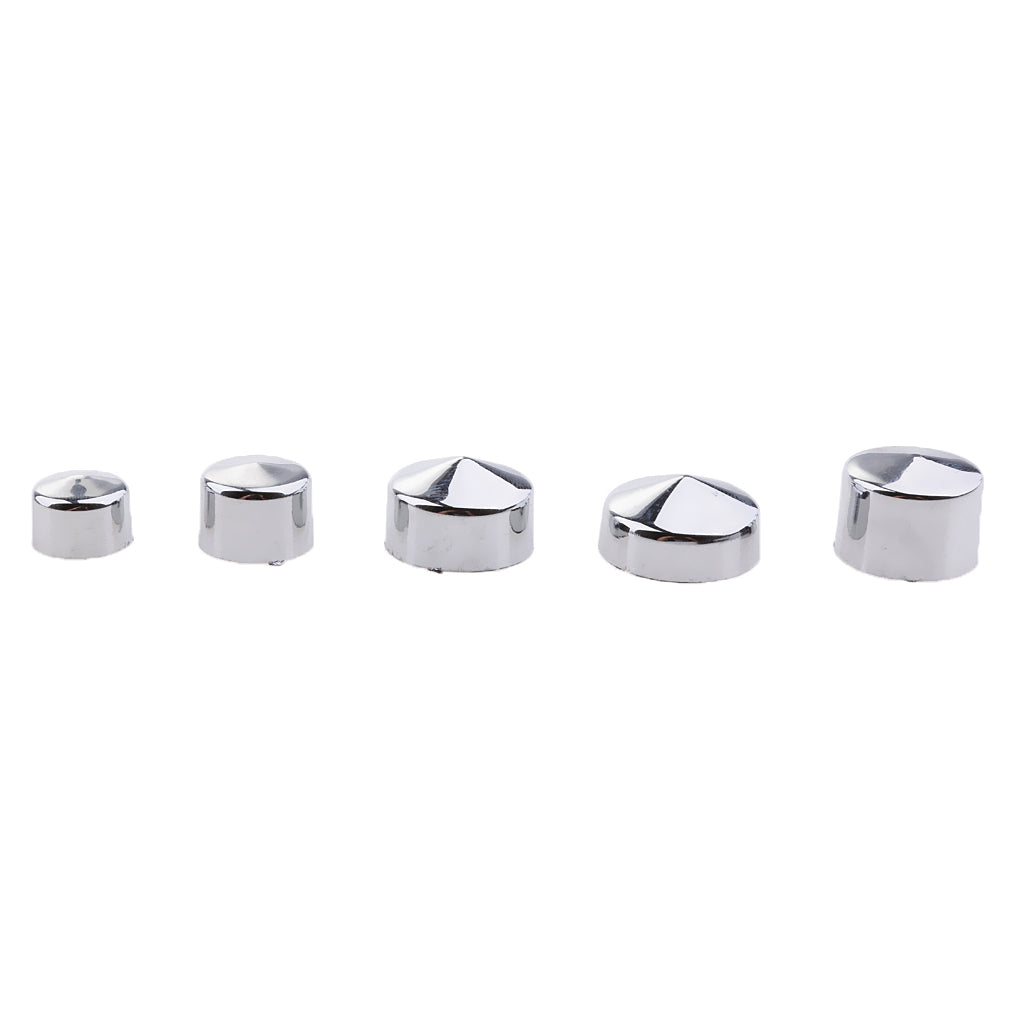 Chrome Bolts Toppers Caps Set for   Softail FL FLS FX FXS 2007-2013