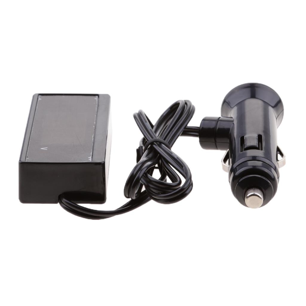 12V/24V Auto Digital LED Voltmeter Car Voltage Gauge Battery Meter