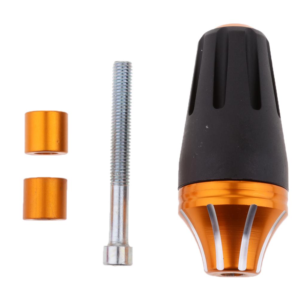 Frame Slider Falling Crash Protector fit for Motorcycle Motorbike  Orange