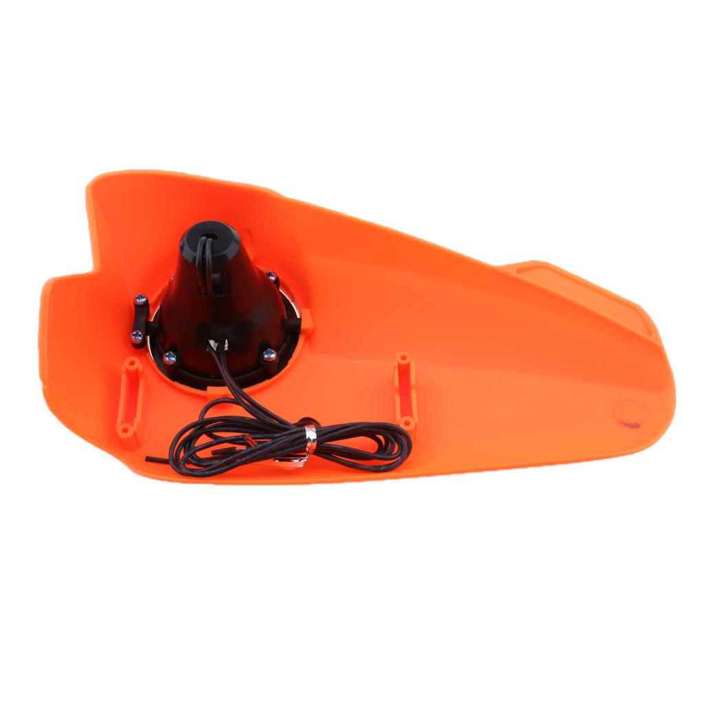 7/8'' Motorcycle Protector LED DRL Light Handguard Hand Guard Brush Bar