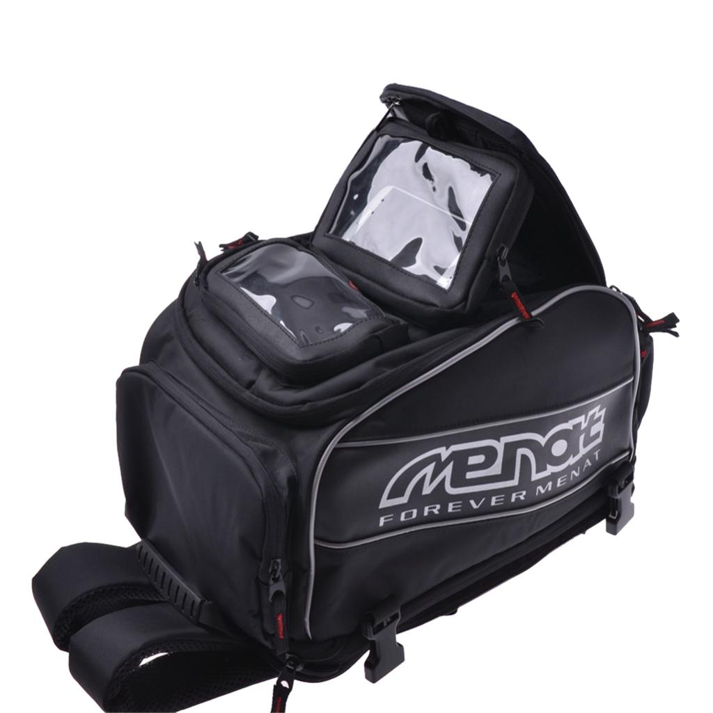 57L Universal Magnetic Motorcycle Oil Fuel Tank Bag Waterproof Phone Holder 
