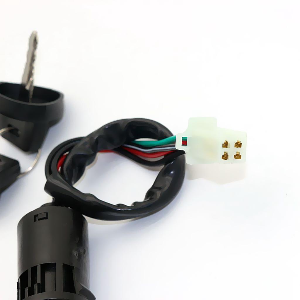 2x4 Wire Ignition Key Switch 50cc 110cc 125cc 250cc PIT Quad Dirt Bike ATV