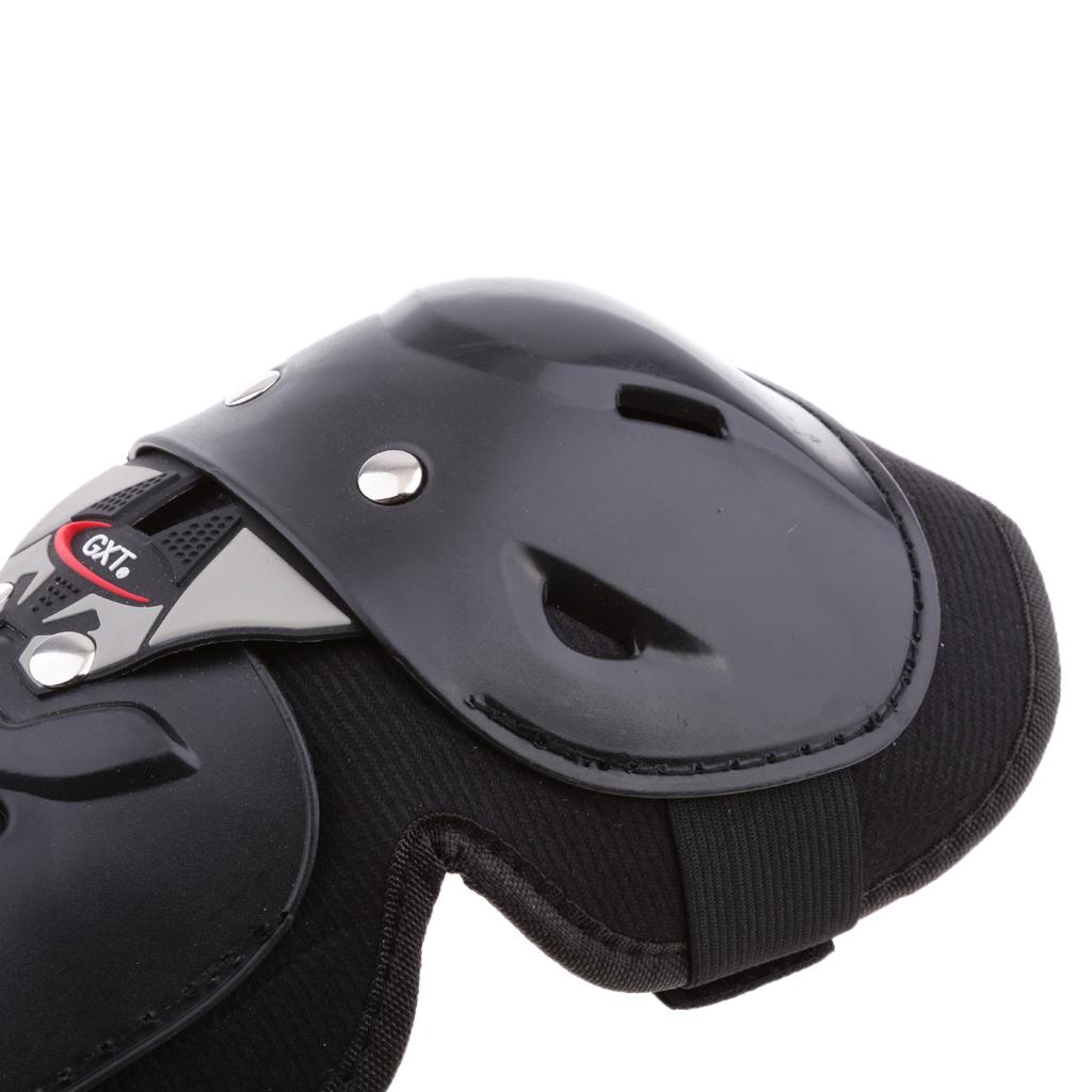 New Motorcycle Racing Adults Knee Pad Armor Guard Protective Black Universal