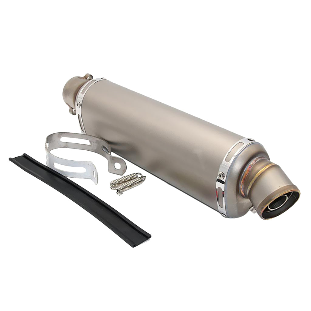 51mm Exhaust Muffler Silencer Universal for Motorcycle Scooter Titanium
