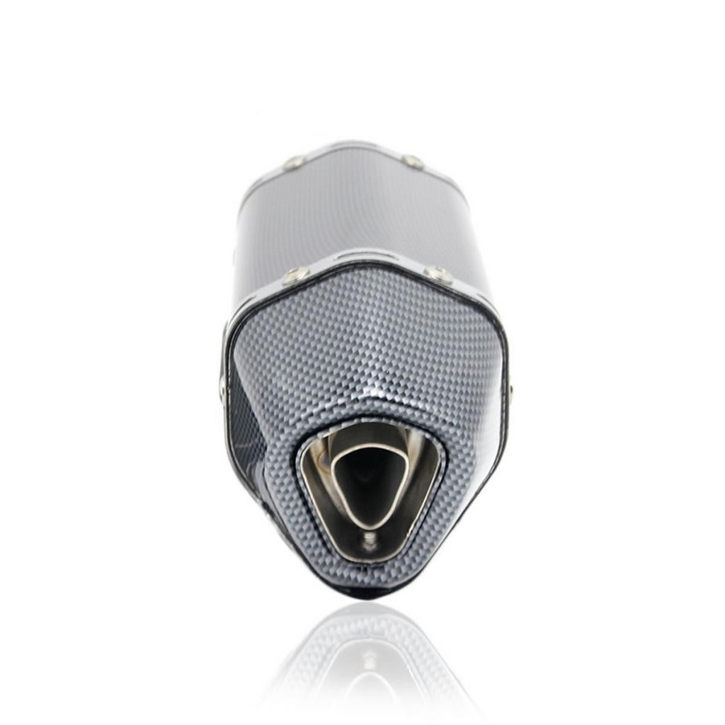 51mm Exhaust Muffler Tail Pipe Exhaust Tips for Motorcycle 310mm Cabon