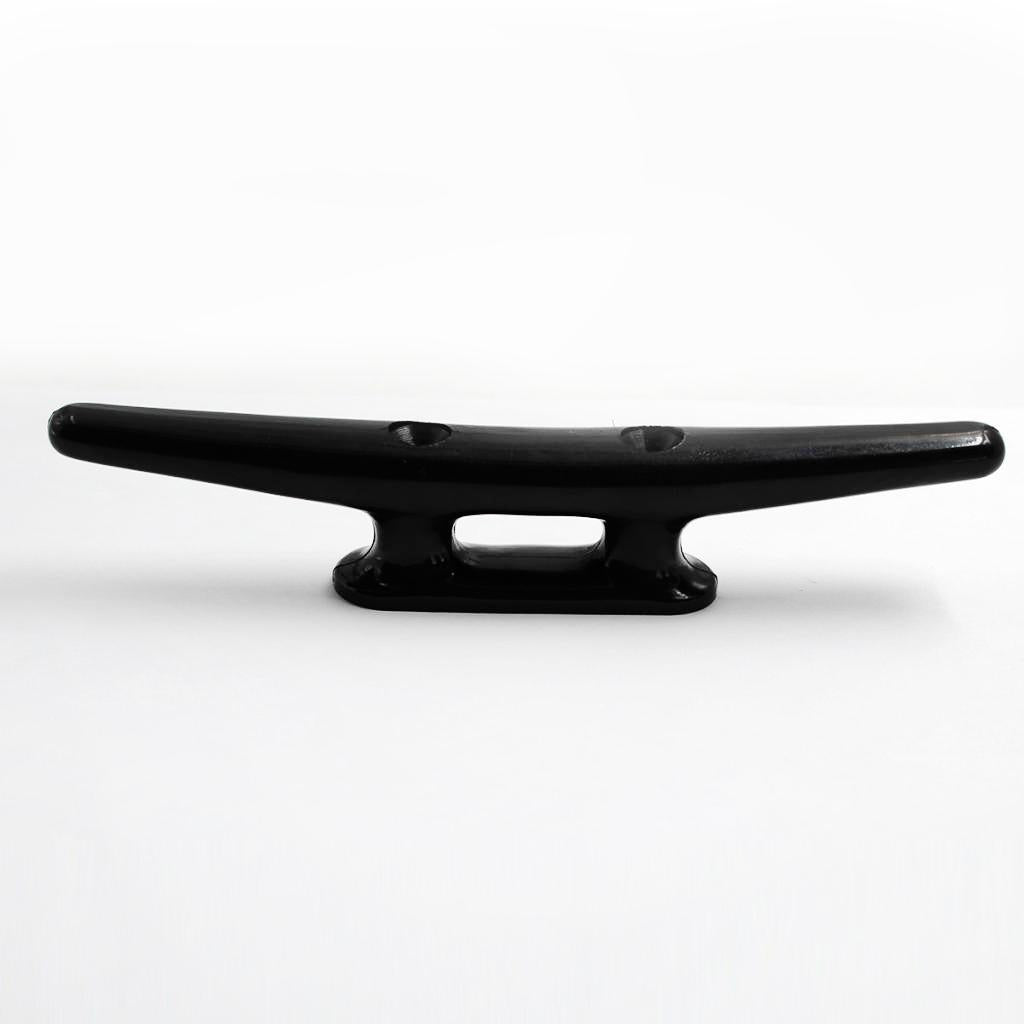  8 Black Nylon Closed Base Marine Boat & Dock 8 inch Cleat"