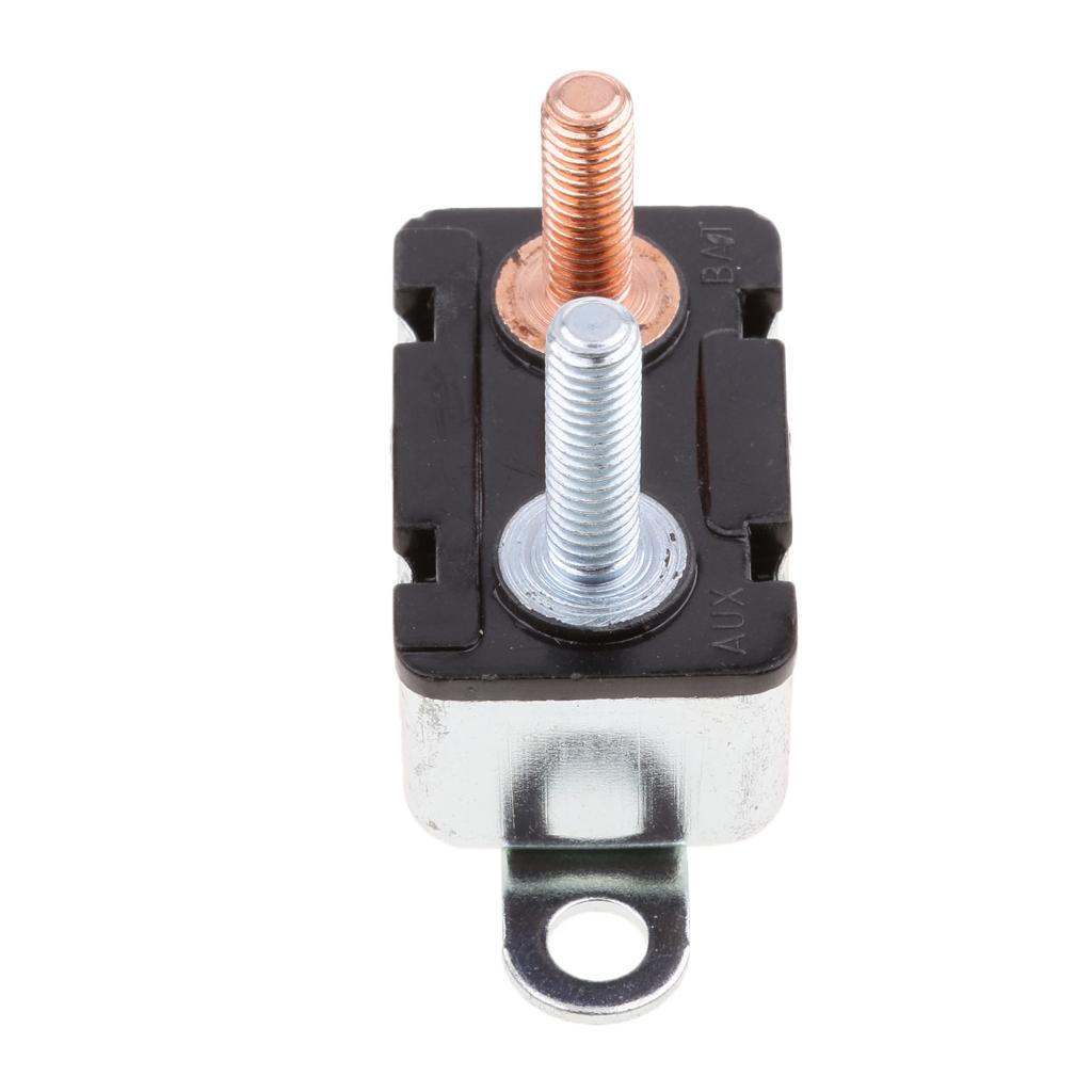 40A 12V DC Auto Automatic Reset Circuit Breaker Fuse Stud Bolt Type 1