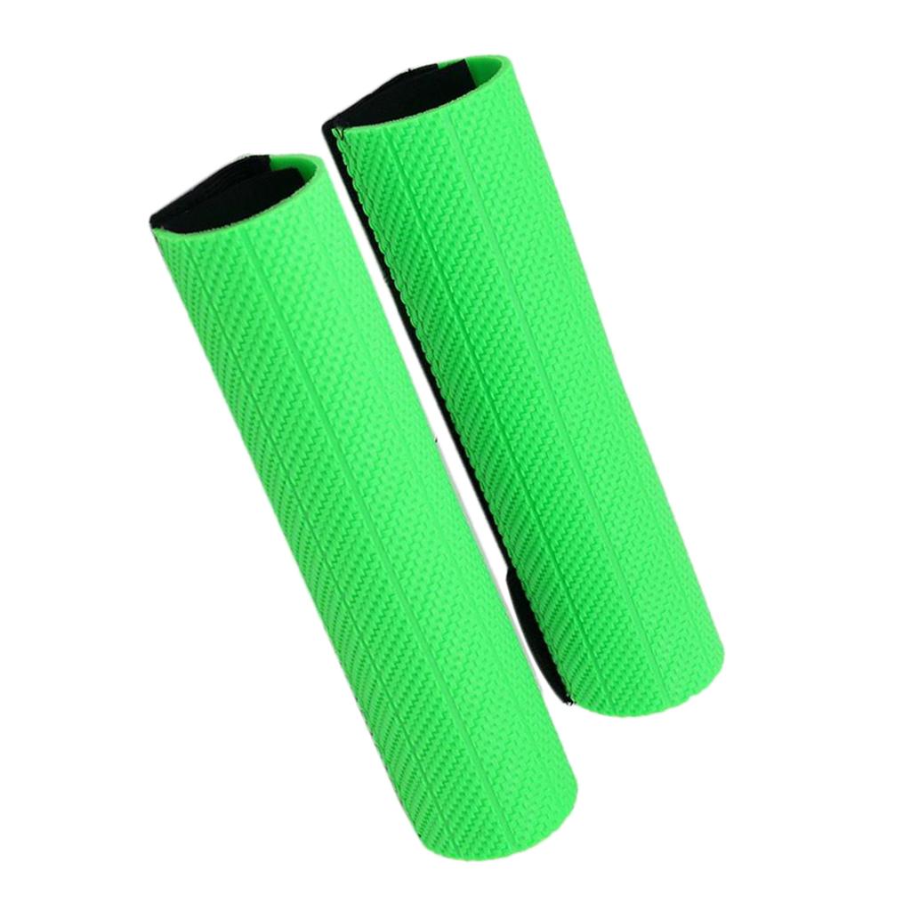 Motorcycle Front Fork Protector Shock Absorber Guard Wrap Cover Skin Green