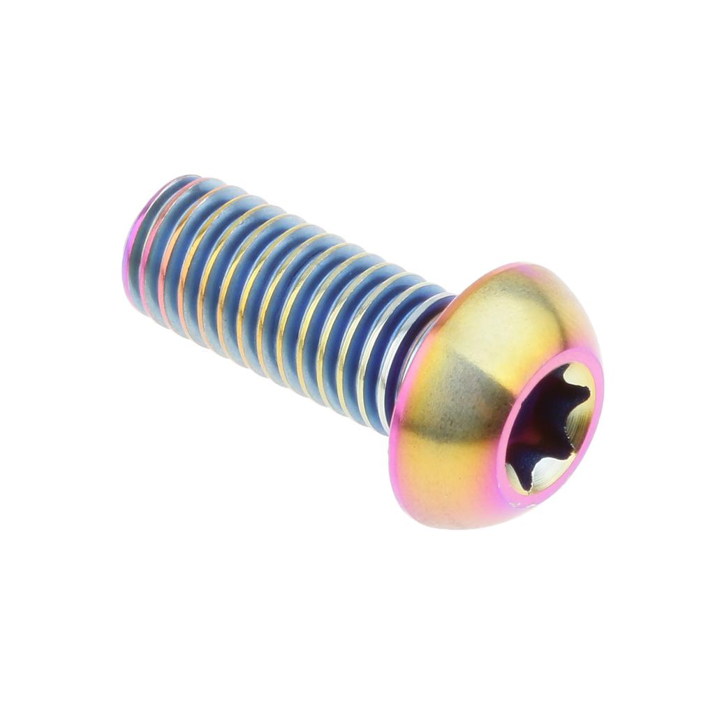 M8 x 20mm Motorcycle Disc Brake Rotor Bolts Retaining Screw Colorful