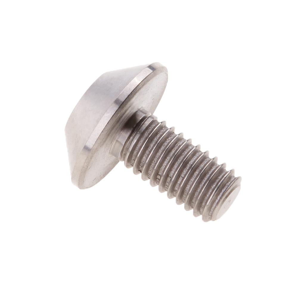 Titanium Motorcycle Disc Brake Rotor Mount Bolts Retaining Screw M6x12mm