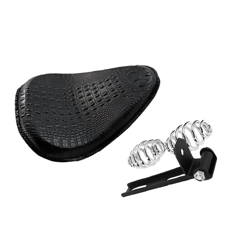 Motorcycle Retro Driver Seat Base Spring Bracket for Sportster-883 Black