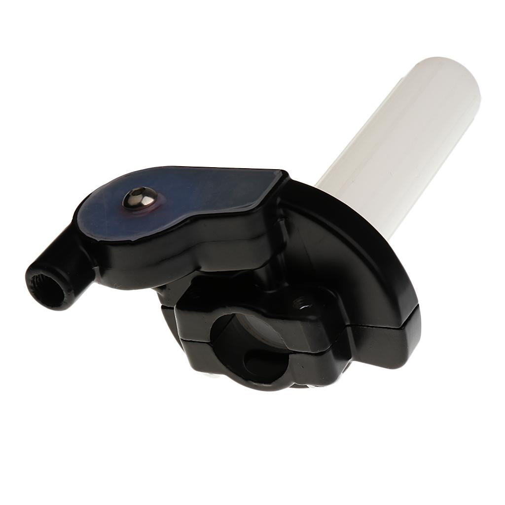 7/8" Twist Throttle Clamp Turn Twist Throttle For Motorcycle Pit Bike Blue