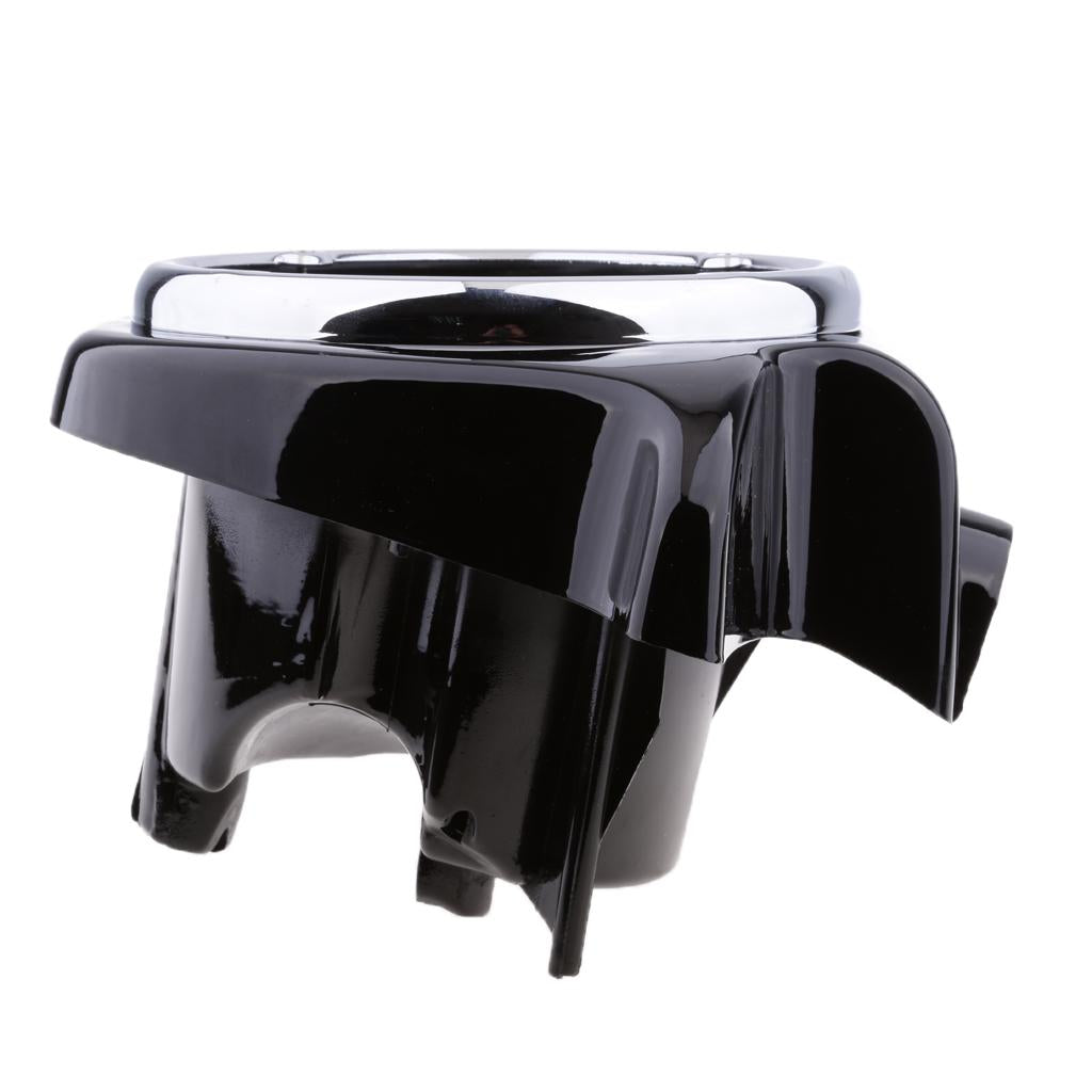 Pair of 6.5 Inches Speaker Boxes Pods For Harley Touring Vented Lower Fairing Black 1993-2013