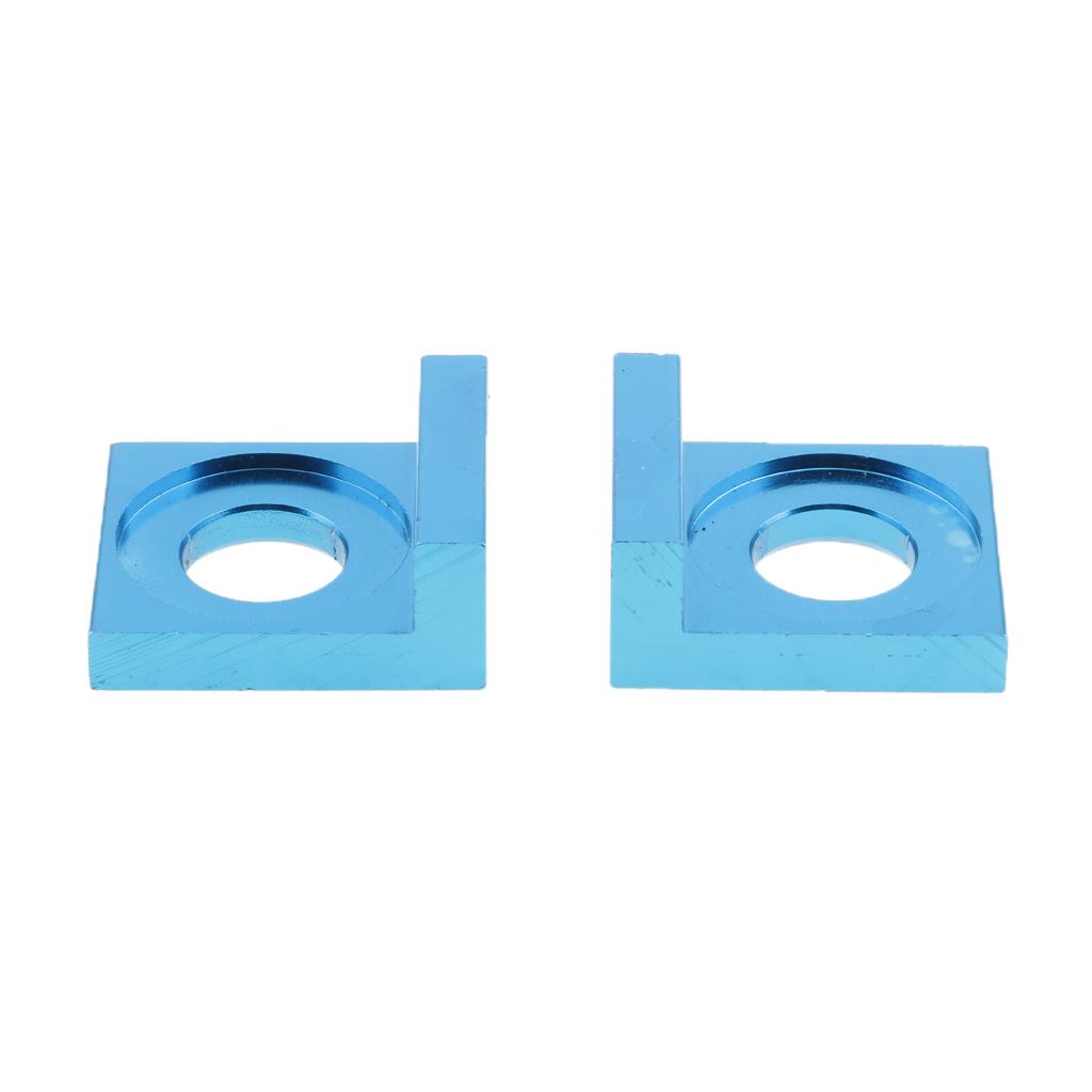 15mm Alloy Chain Adjuster Tensioner Block for Dirt Bike Quad ATV Blue