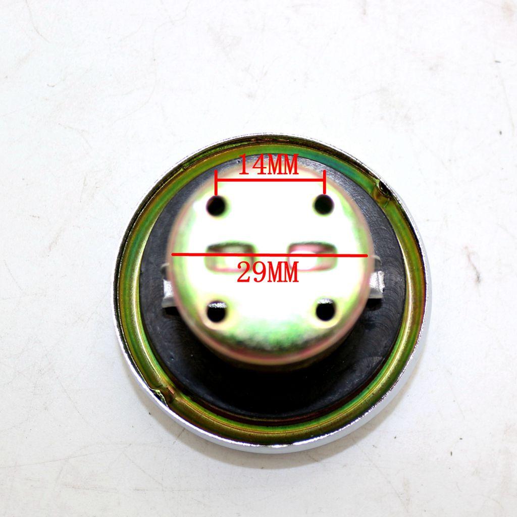 4xSilver Motorcycle Fuel Gas Tank Cap Replacement for GY6 125CC Scooter