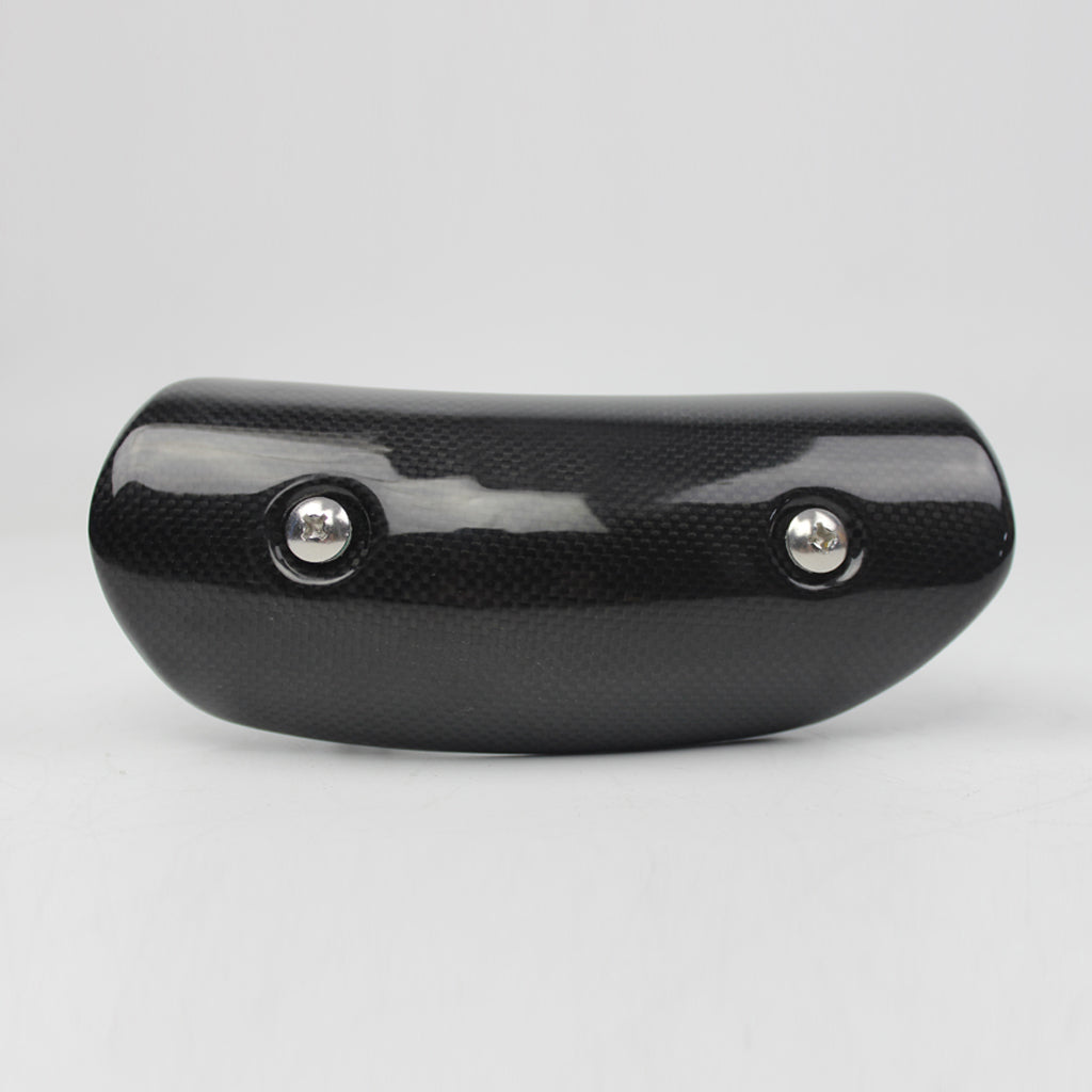 Motorcycle Exhaust Muffler Cover Carbon Fiber Protector Heat Shield Covers