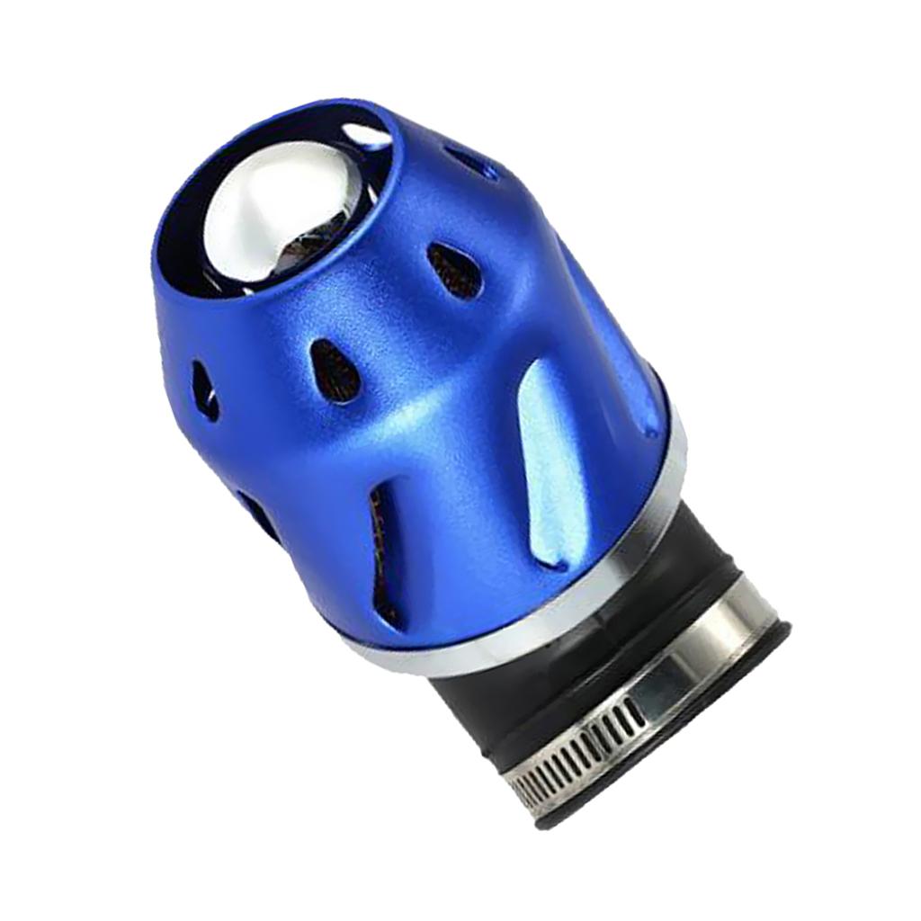  Air Filter 35mm Intake Pipe 50cc for Motorcycle Dirt ATV Scooter Blue