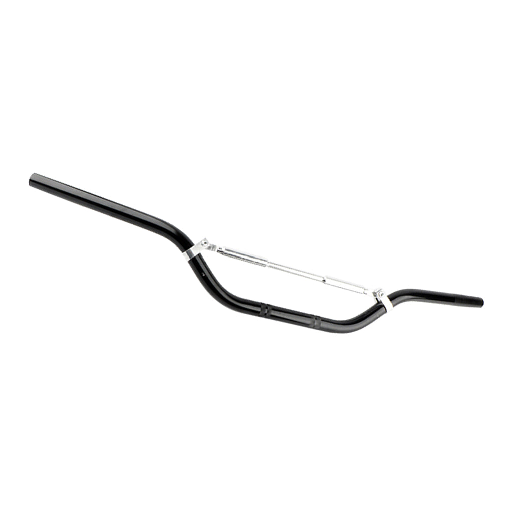 Universal 7/8" 22mm Motorcycle Handlebar Drag Bar Handle Bars 80cm Black