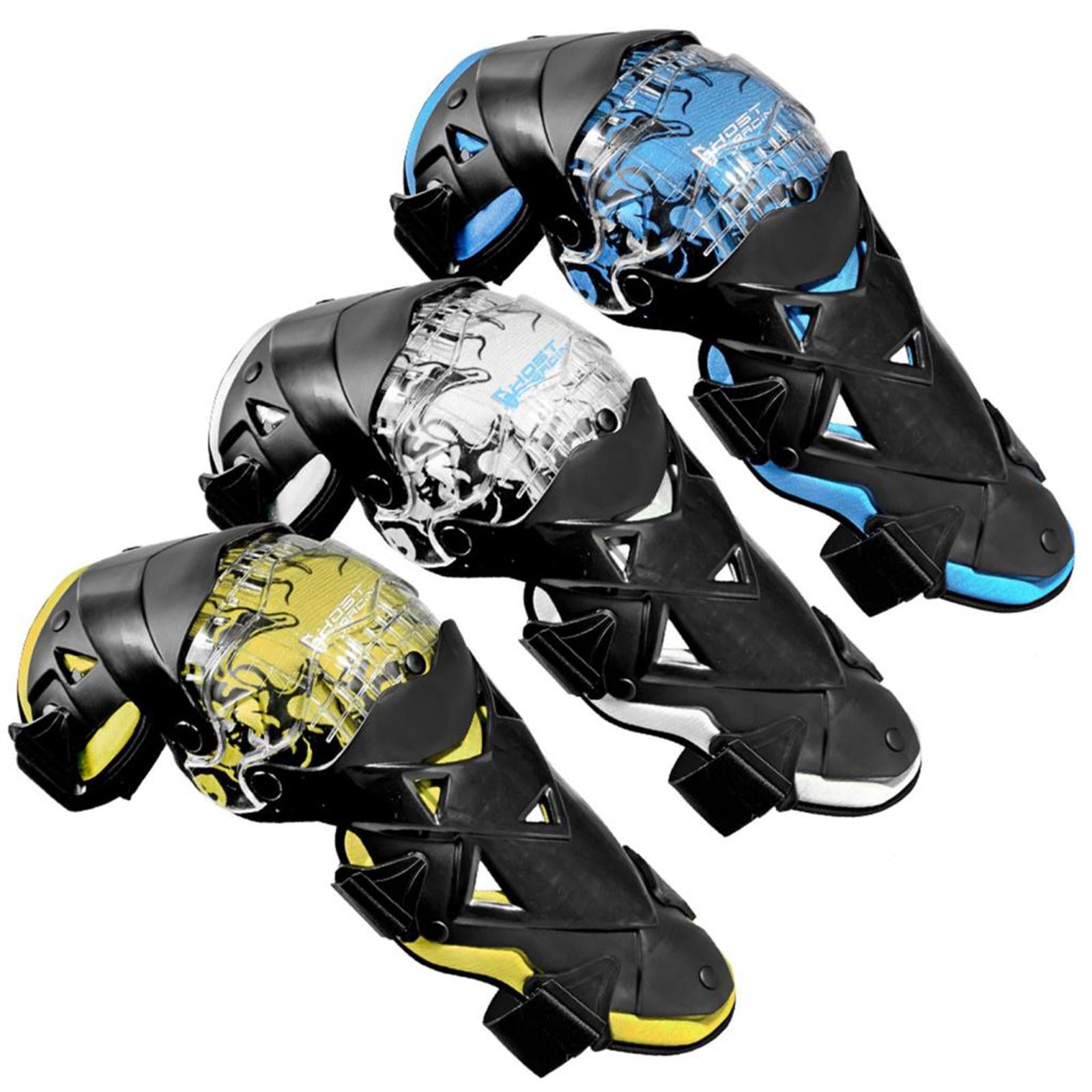 Motorcycle Knee Pads Protectors Guards Armor Kneepad Protective Gear Blue