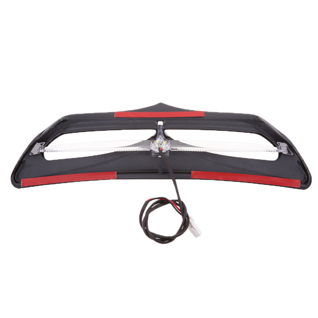 Batwing Fairing Vent Trim for LED Accent Lights Cover for   Black