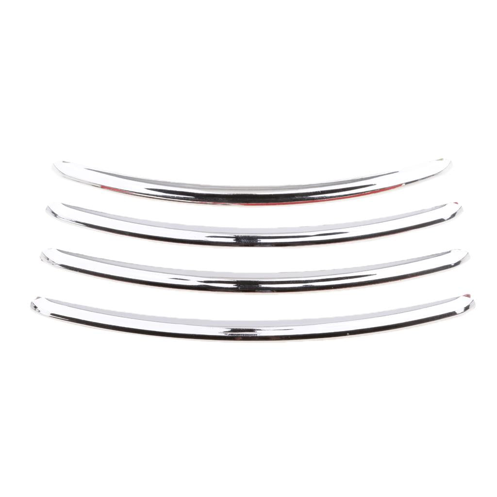 Rear Fender Accent Trim For Harley Street Glide FLHX Road Glide FLTRX Silver