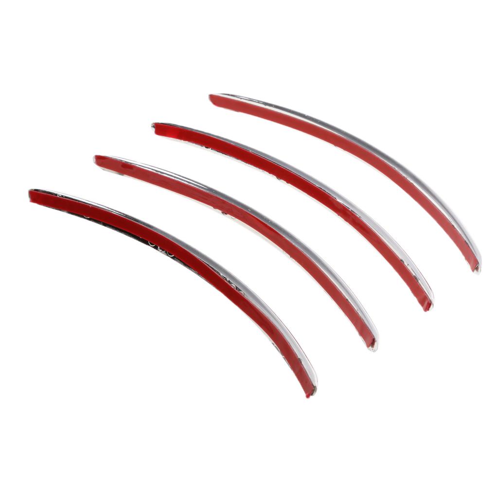 Rear Fender Accent Trim For Harley Street Glide FLHX Road Glide FLTRX Silver