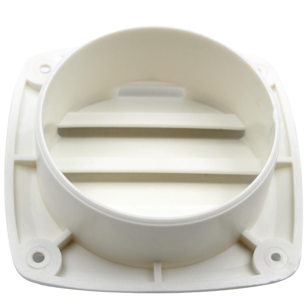 Plastic Boat Hose Intake Vent Ventilation Cover for Boat White 4 Inch