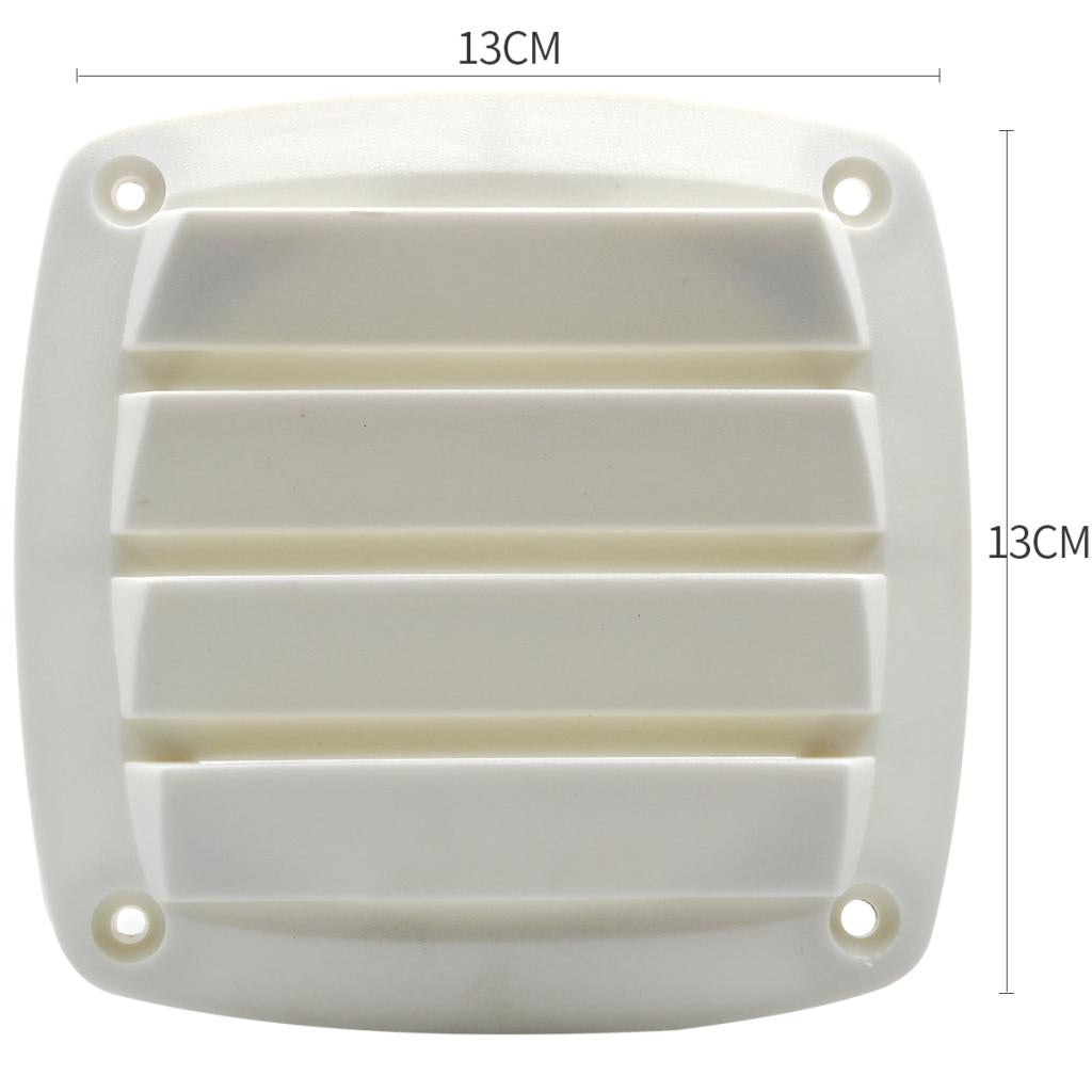 Plastic Boat Hose Intake Vent Ventilation Cover for Boat White 4 Inch
