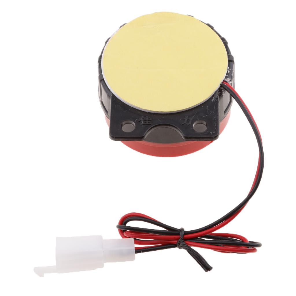 12V Motorcycle Electric Driven Air Raid Siren Horn Alarm Universal