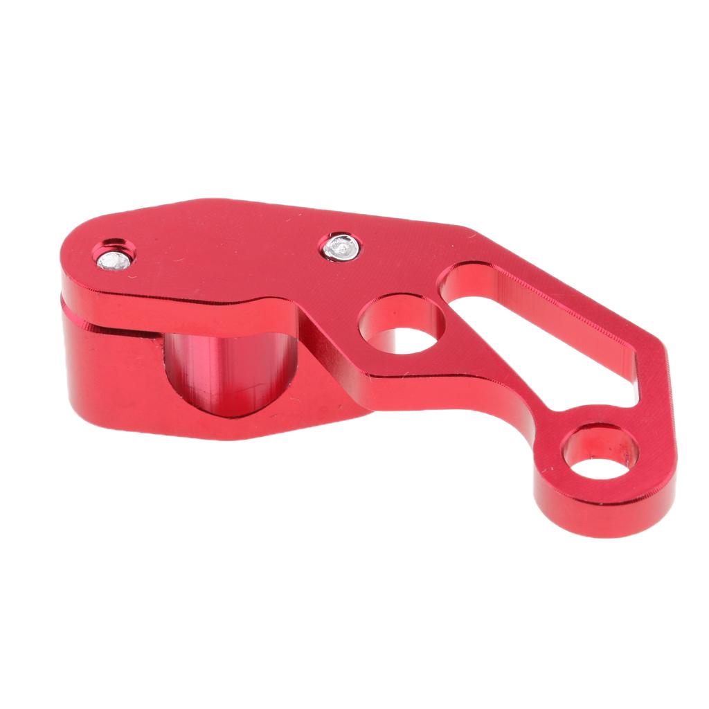 Motorcycle Motorbike Oil Pipe Cable Line Tube Hose Clamp Clip Red