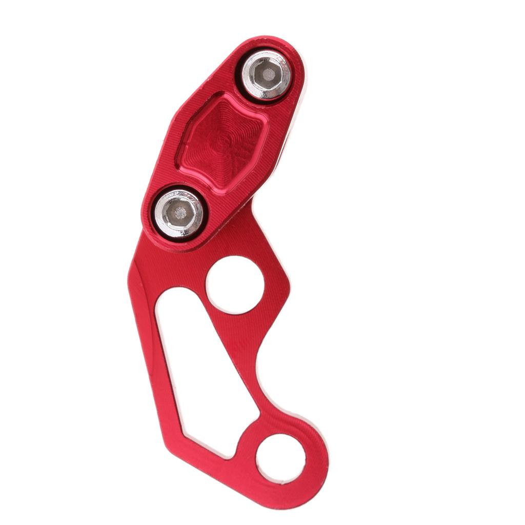 Motorcycle Motorbike Oil Pipe Cable Line Tube Hose Clamp Clip Red