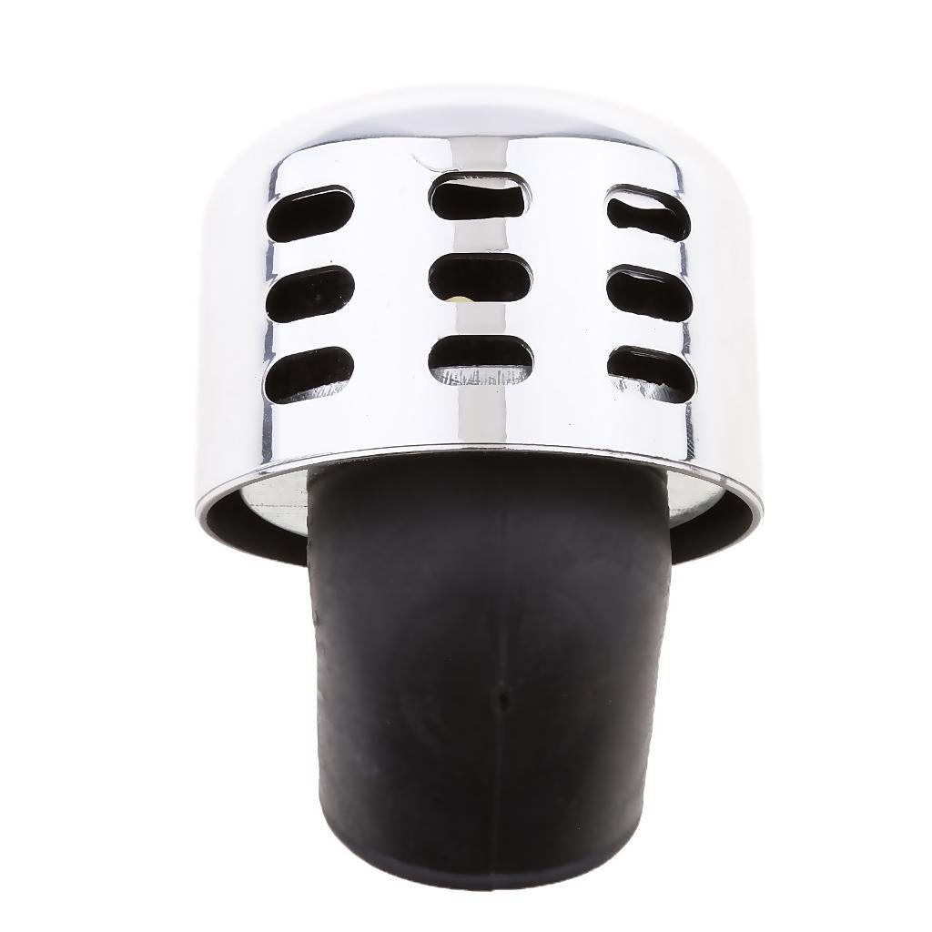 Mushroom Head Air Filter 35-38mm Intake Pipe for Motorcycle Bike ATV White