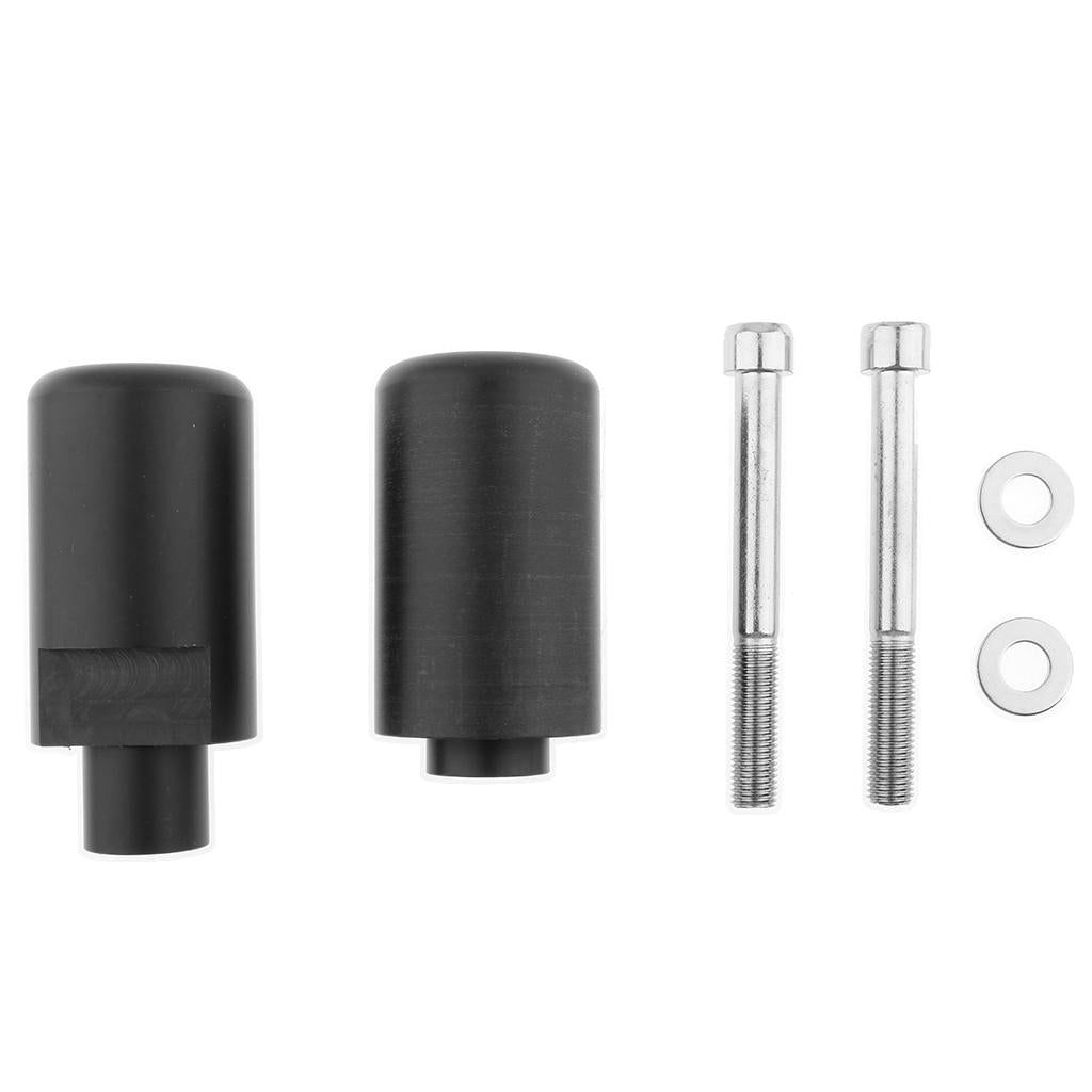 No Cut Black Frame Sliders Crash Protectors for 04-05 for Suzuki GSXR 600 / 750 