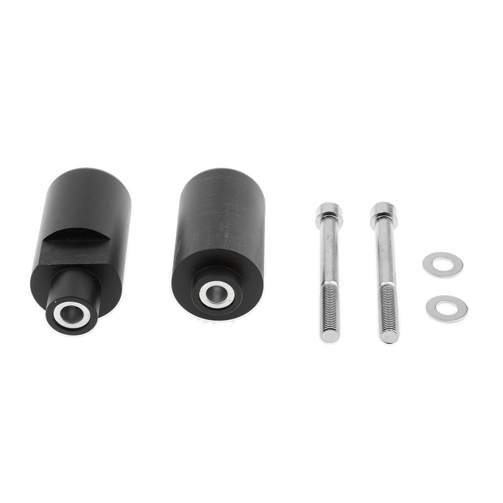 No Cut Black Frame Sliders Crash Protectors for 04-05 for Suzuki GSXR 600 / 750 