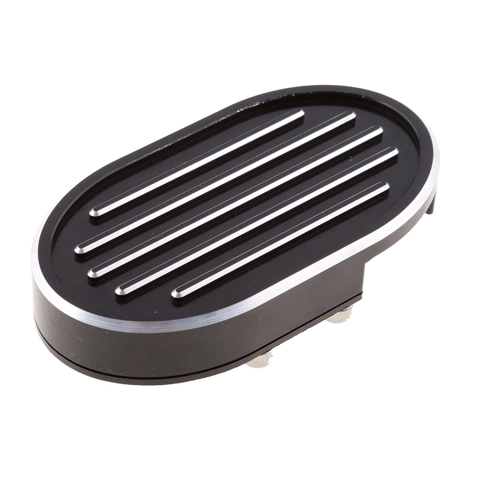 Contrast-Cut Brake Pedal Pad Cover For Harley Sportster XL883 XL1200 V-Rod