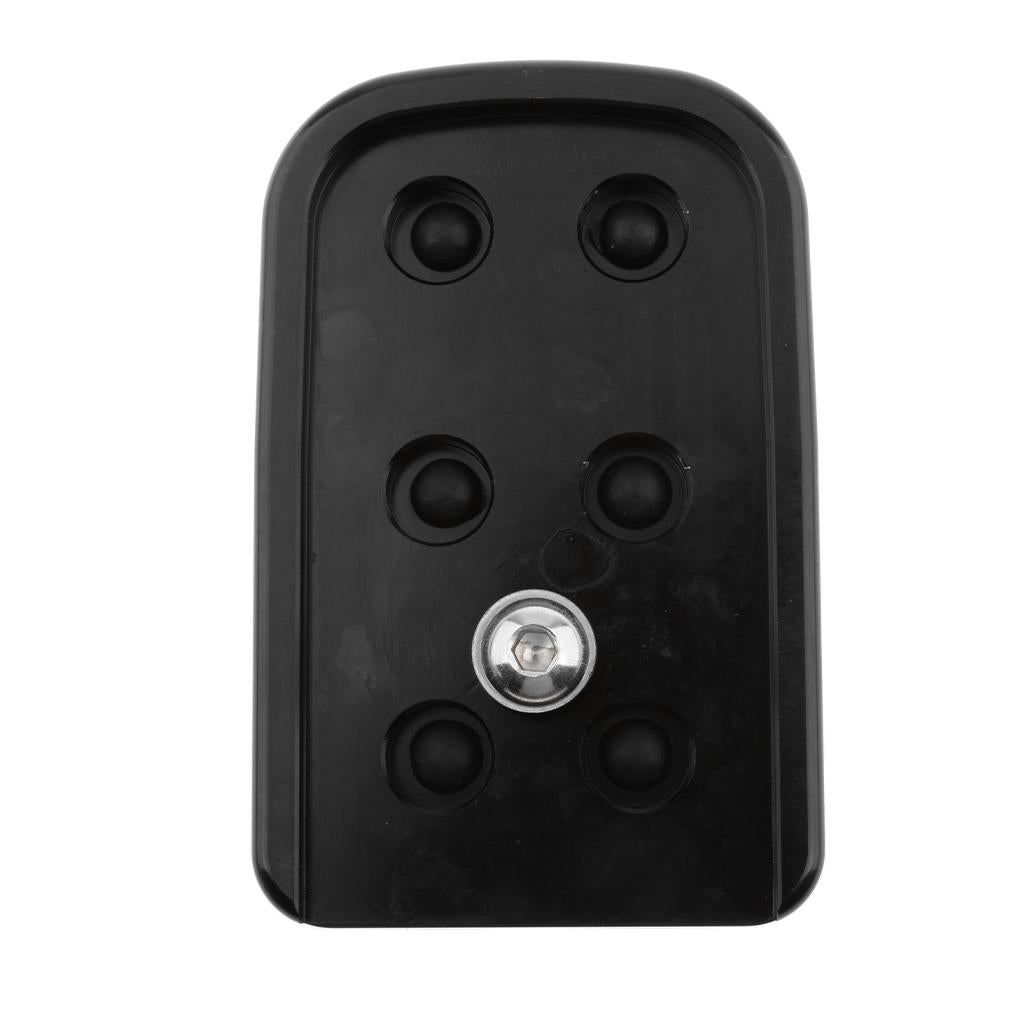 CNC Large Brake Pedal Pad Cover For Harley Softail FXSTC Fat Boy 1986-2017