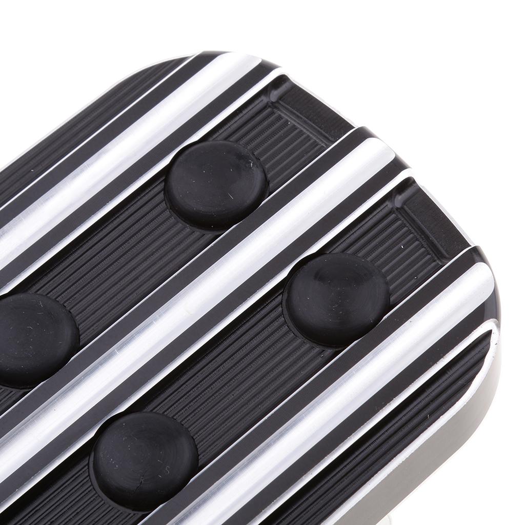 CNC Large Brake Pedal Pad Cover For Harley Softail FXSTC Fat Boy 1986-2017
