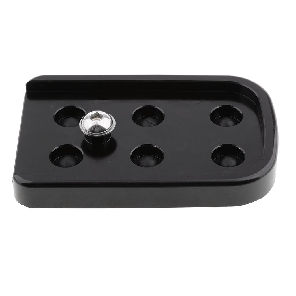 CNC Large Brake Pedal Pad Cover For Harley Softail FXSTC Fat Boy 1986-2017