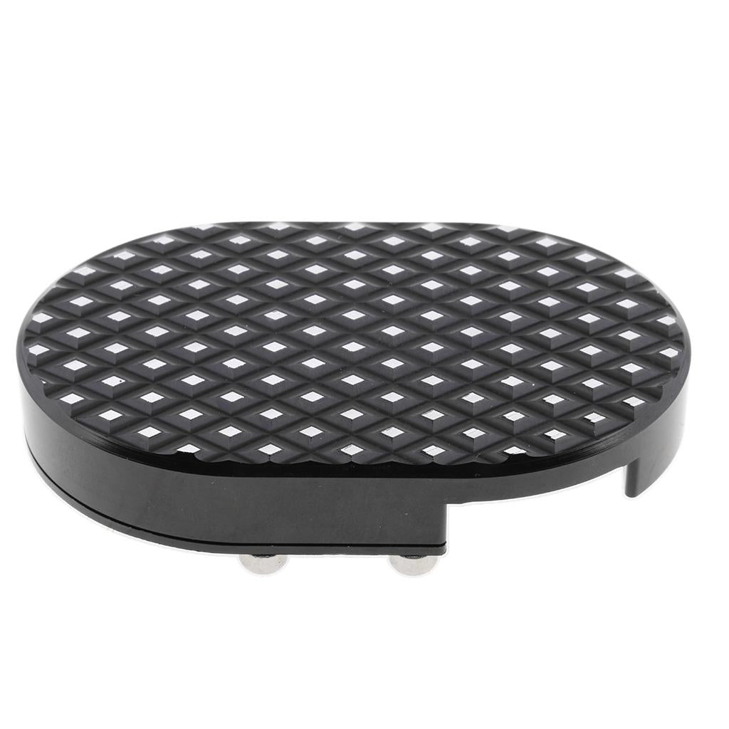 Granular Black Brake Pedal Pad Cover for Harley Sportster XL Fat Bob V-Rod