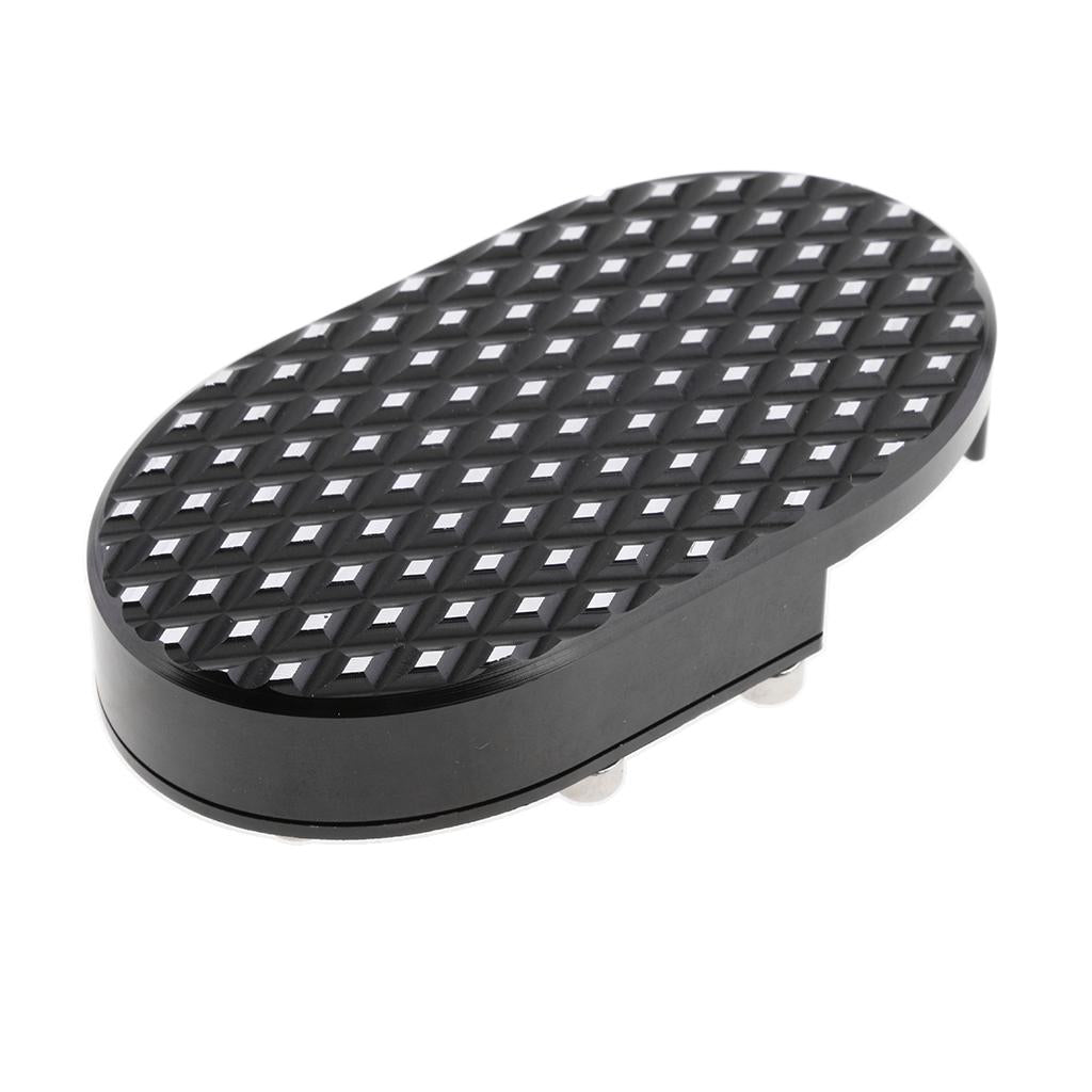 Granular Black Brake Pedal Pad Cover for Harley Sportster XL Fat Bob V-Rod