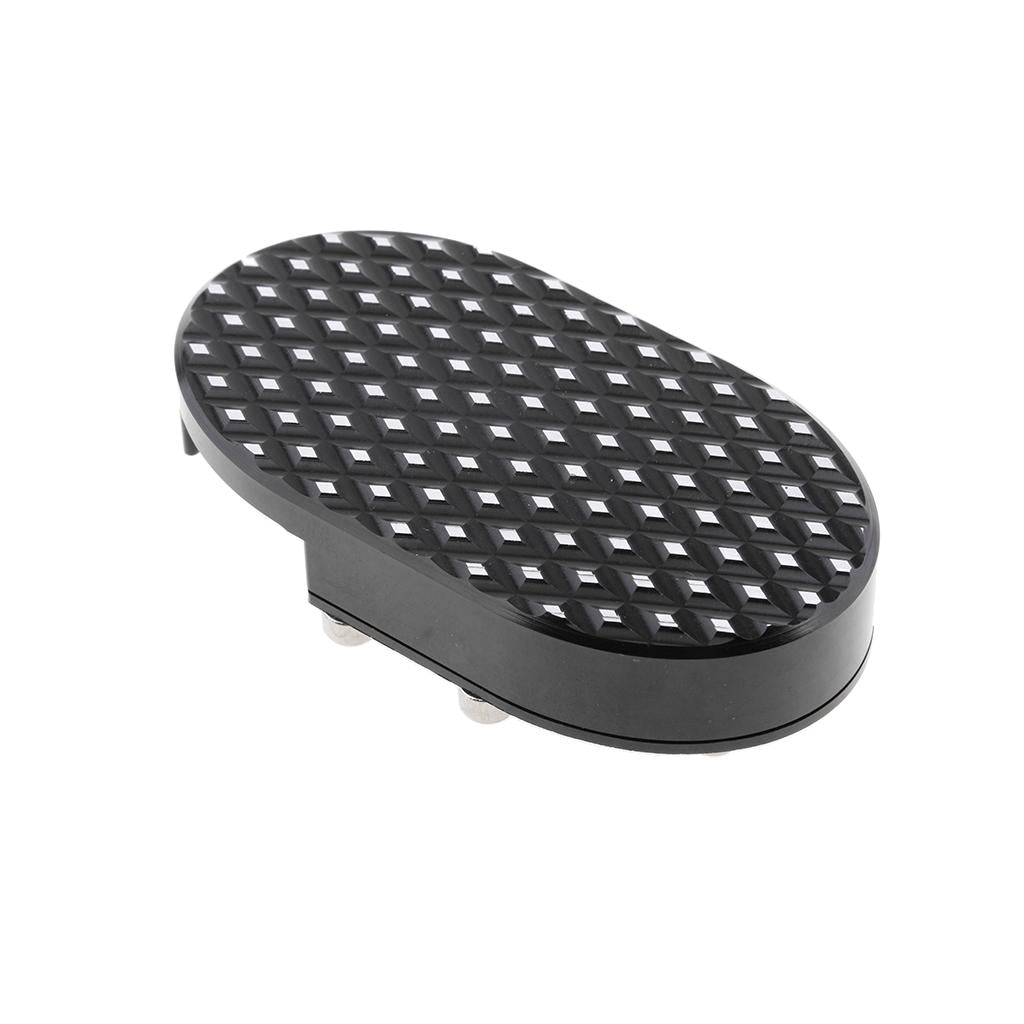 Granular Black Brake Pedal Pad Cover for Harley Sportster XL Fat Bob V-Rod