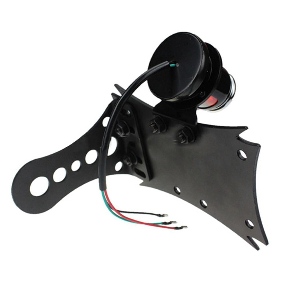 Motorcycle License Plate Bracket Led Taillights for Harley Cruiser Bobber