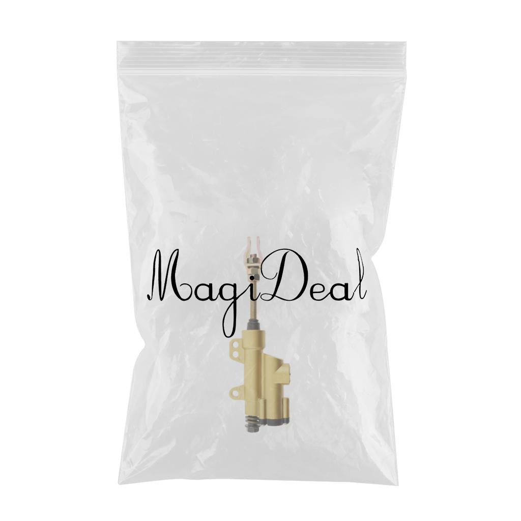 Motorcycle ATV Rear Hydraulic Foot Brake Master Cylinder Pump Gold