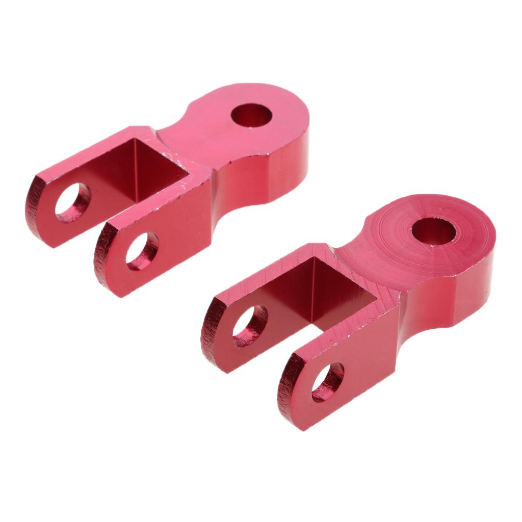 4xHeight Extension Shock Absorber Motorcycle Jack Up Riser Suspension Red