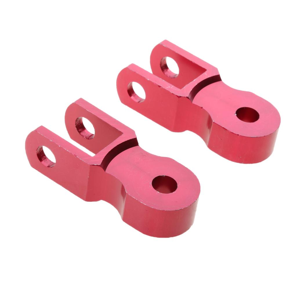 6xHeight Extension Shock Absorber Motorcycle Jack Up Riser Suspension Red